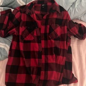 Buffalo plaid button up